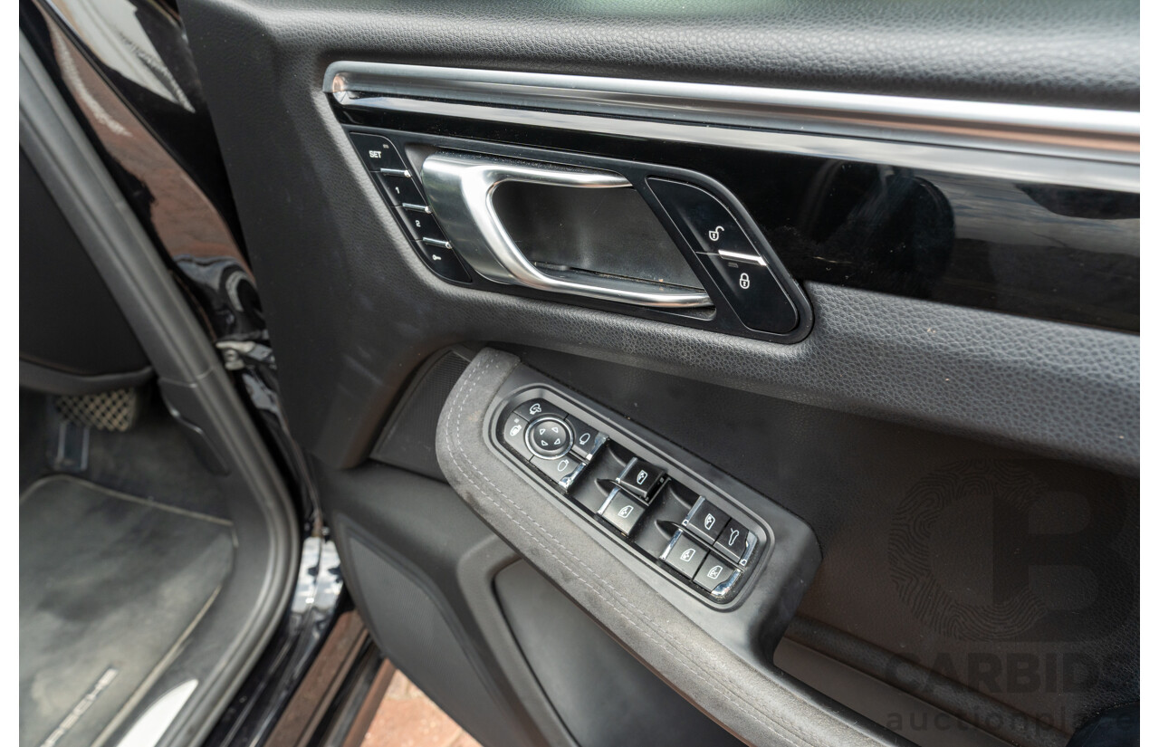 12/2016 Porsche Macan GTS (AWD) 95B MY17 4D Wagon Jet Black Metallic Twin Turbo V6 3.0L