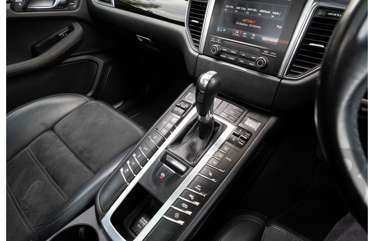 12/2016 Porsche Macan GTS (AWD) 95B MY17 4D Wagon Jet Black Metallic Twin Turbo V6 3.0L