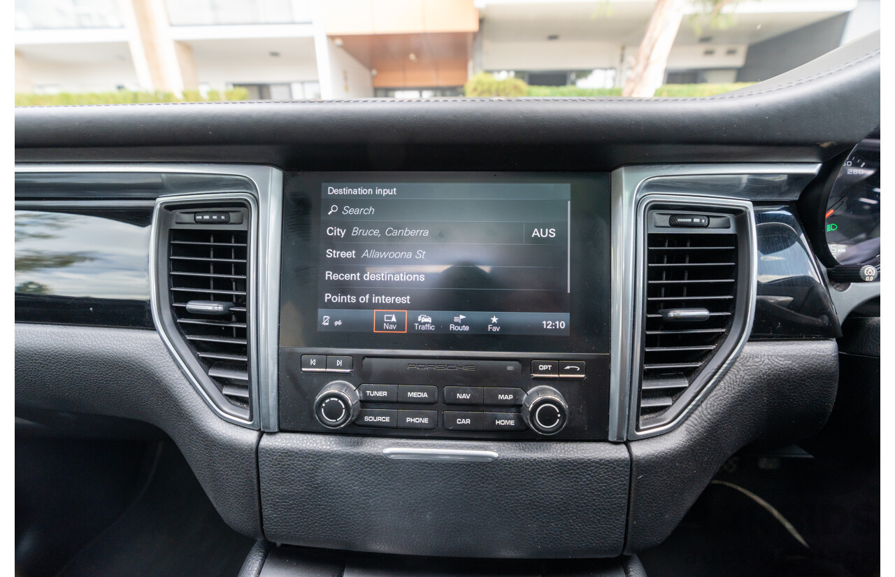 12/2016 Porsche Macan GTS (AWD) 95B MY17 4D Wagon Jet Black Metallic Twin Turbo V6 3.0L