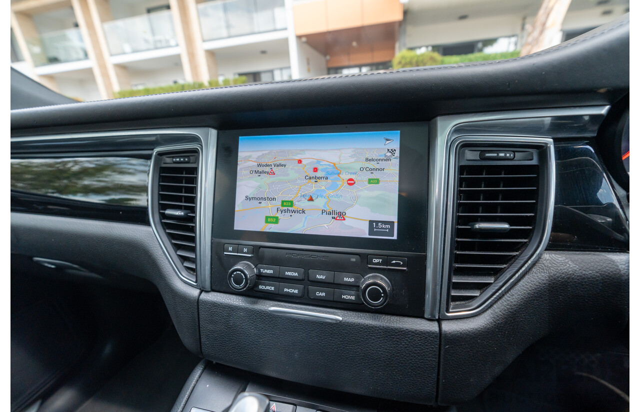 12/2016 Porsche Macan GTS (AWD) 95B MY17 4D Wagon Jet Black Metallic Twin Turbo V6 3.0L