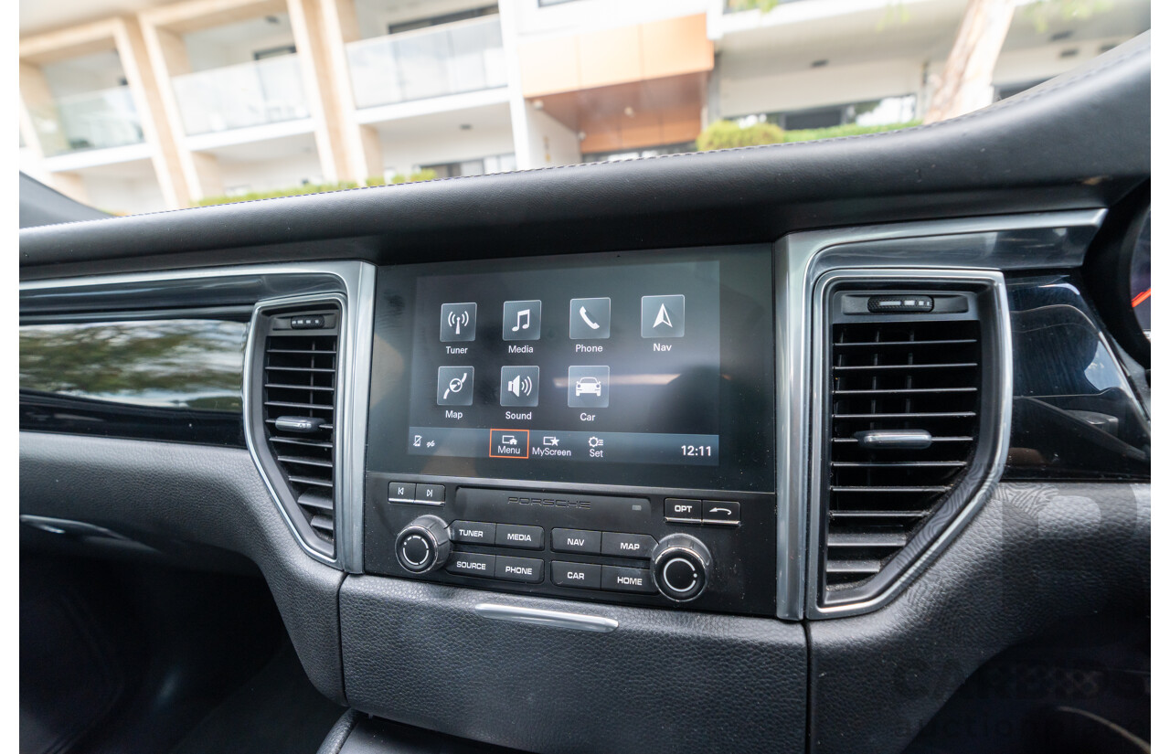 12/2016 Porsche Macan GTS (AWD) 95B MY17 4D Wagon Jet Black Metallic Twin Turbo V6 3.0L