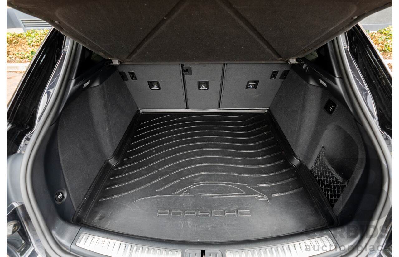 12/2016 Porsche Macan GTS (AWD) 95B MY17 4D Wagon Jet Black Metallic Twin Turbo V6 3.0L