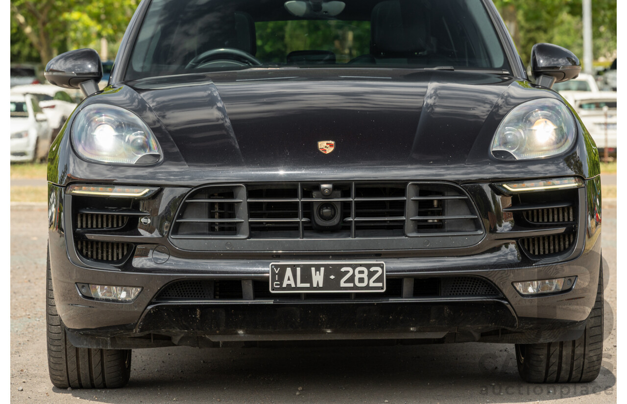 12/2016 Porsche Macan GTS (AWD) 95B MY17 4D Wagon Jet Black Metallic Twin Turbo V6 3.0L