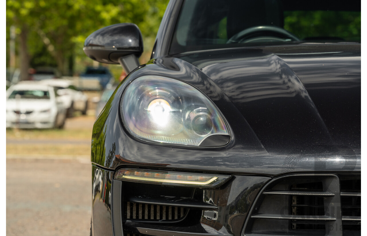 12/2016 Porsche Macan GTS (AWD) 95B MY17 4D Wagon Jet Black Metallic Twin Turbo V6 3.0L