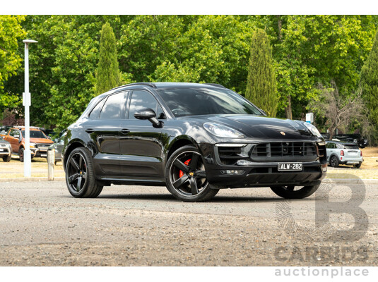 12/2016 Porsche Macan GTS (AWD) 95B MY17 4D Wagon Jet Black Metallic Twin Turbo V6 3.0L