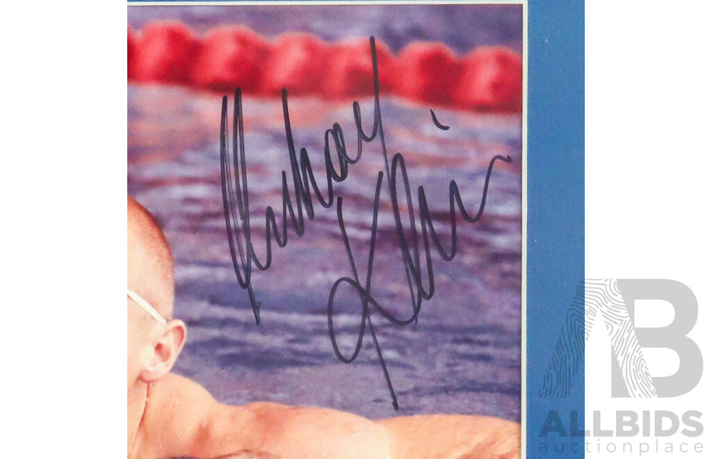 Framed Signed Photo of Michael Klim