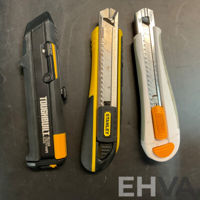 Assorted Hand Tools & Anko Packing Tape & 2 Cans of Spray Paint