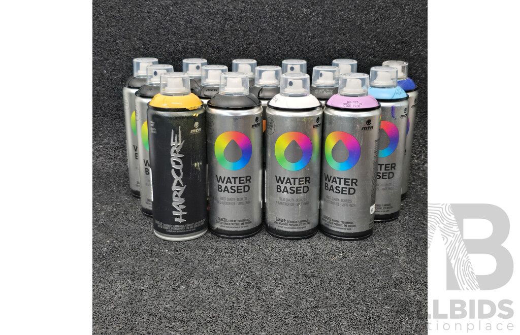 MTN Spray Paint - Lot of 15