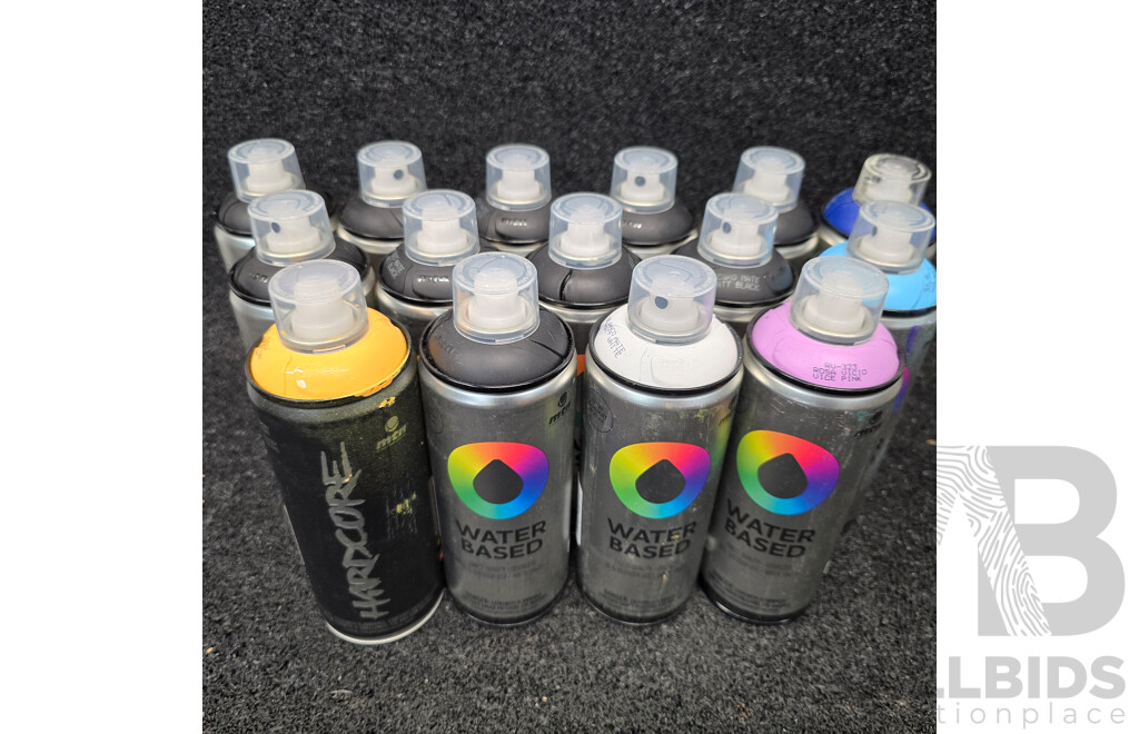 MTN Spray Paint - Lot of 15