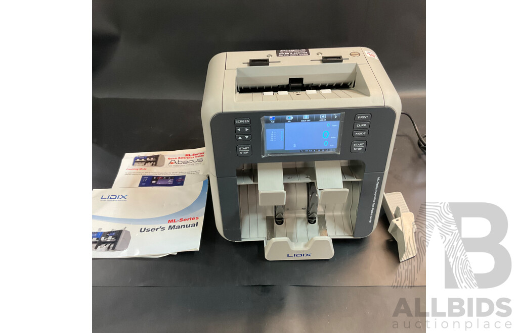 LIDIX ML-1X Money Counter