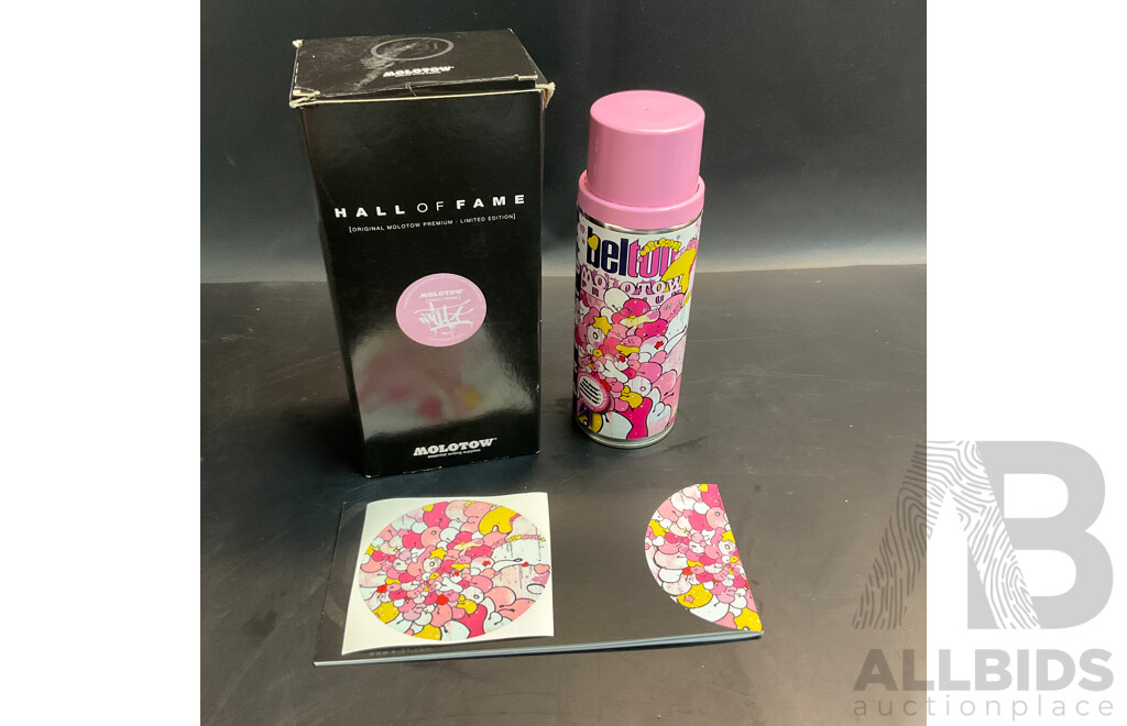 MOLOTOW Hall of Fame Tilt Bubble Pink Limted Edition Can