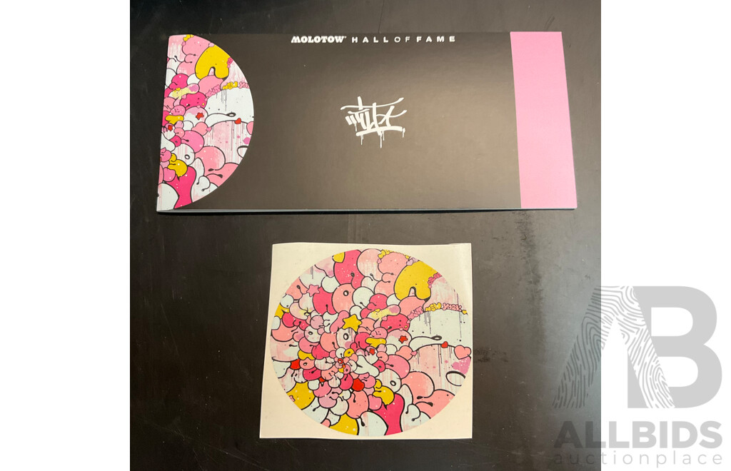 MOLOTOW Hall of Fame Tilt Bubble Pink Limted Edition Can