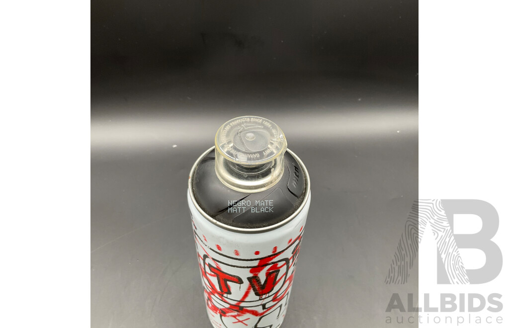 2018 MTN Keith Haring Limited Edition Spary Paint - Matt Black 400ml