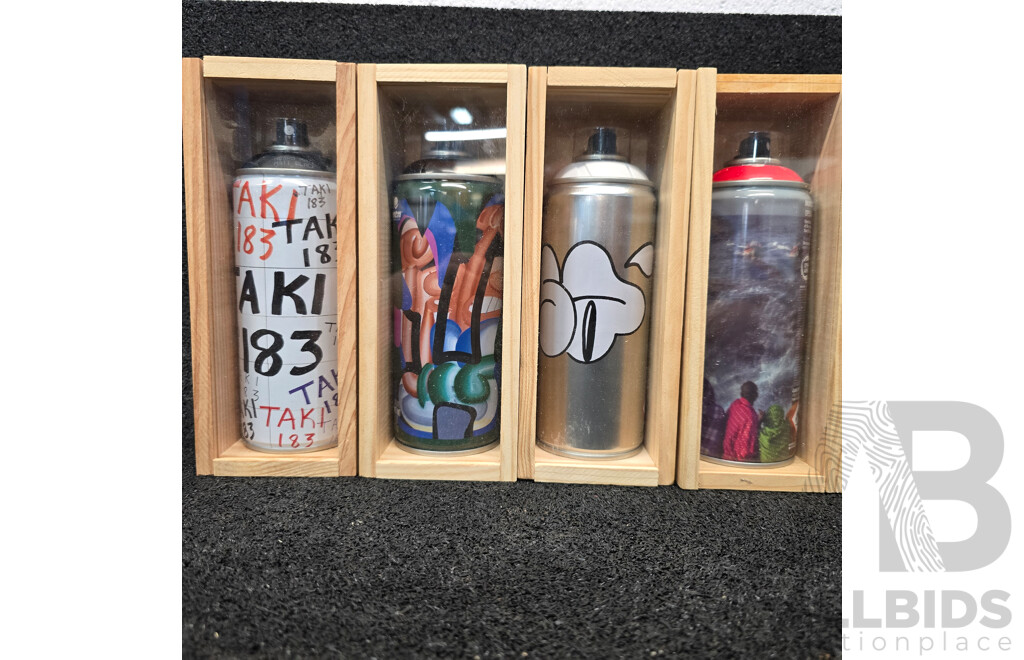 MTN  Limited Edition Spray Paint - Lot of 4