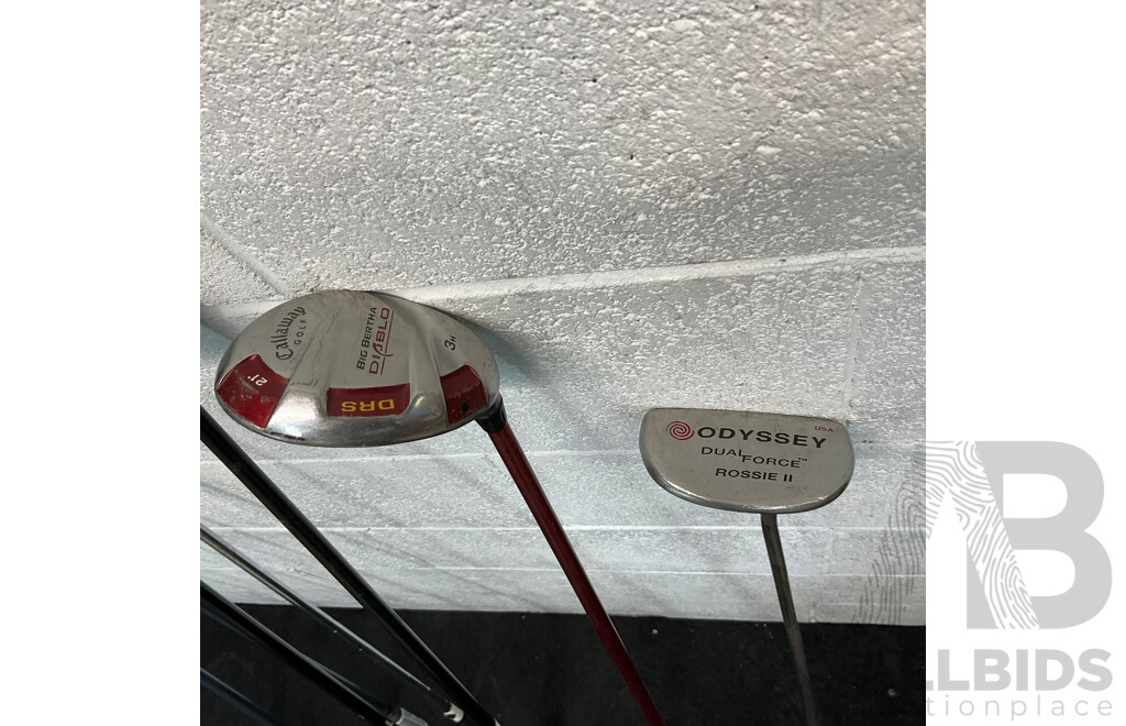 Assorted Srixon, Callaway Clubs - Lot of 9