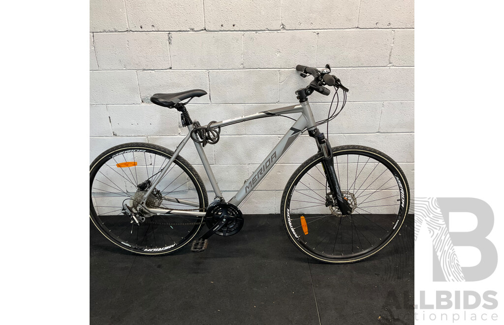 Merida Crossway 20 Bike - Size L - Silver