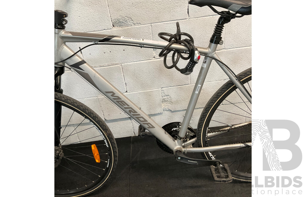 Merida Crossway 20 Bike - Size L - Silver