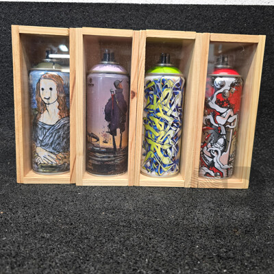 MTN  Limited Edition Spray Paint - Lot of 4