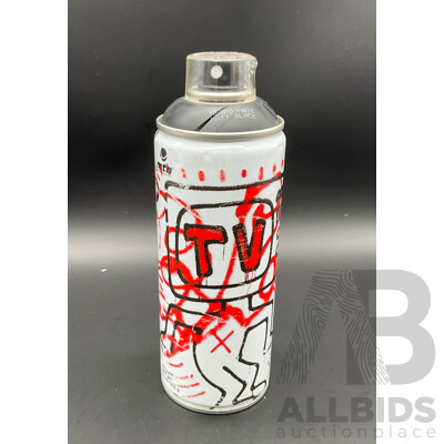 2018 MTN Keith Haring Limited Edition Spary Paint - Matt Black 400ml