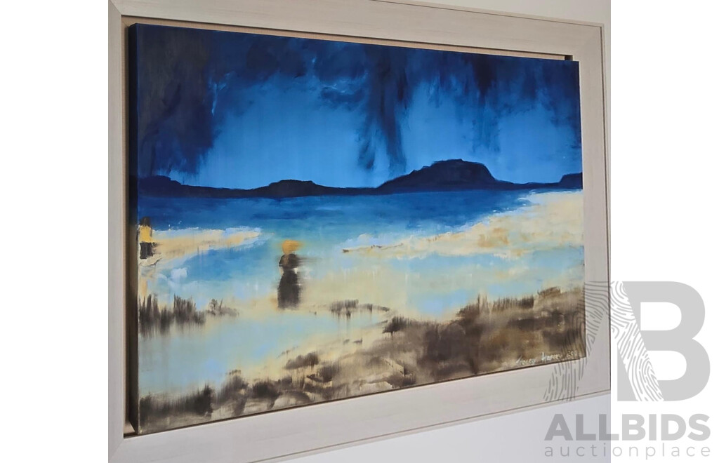 Harvey, Tracey (1969-) Oil on Canvas, Signed Lower Right 2011