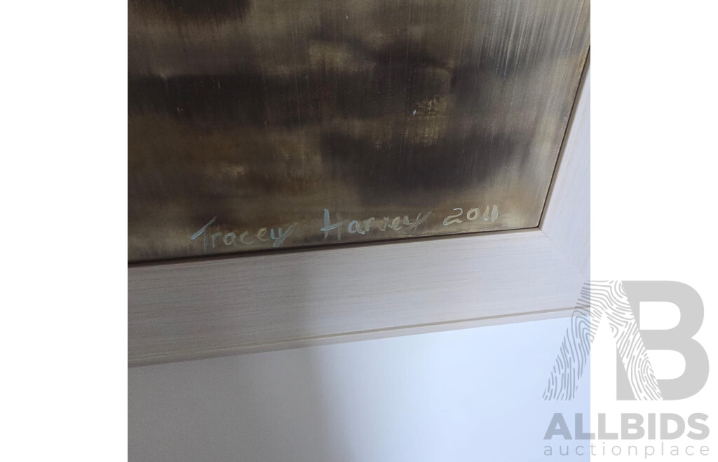 Harvey, Tracey (1969-) Oil on Canvas, Signed Lower Right 2011