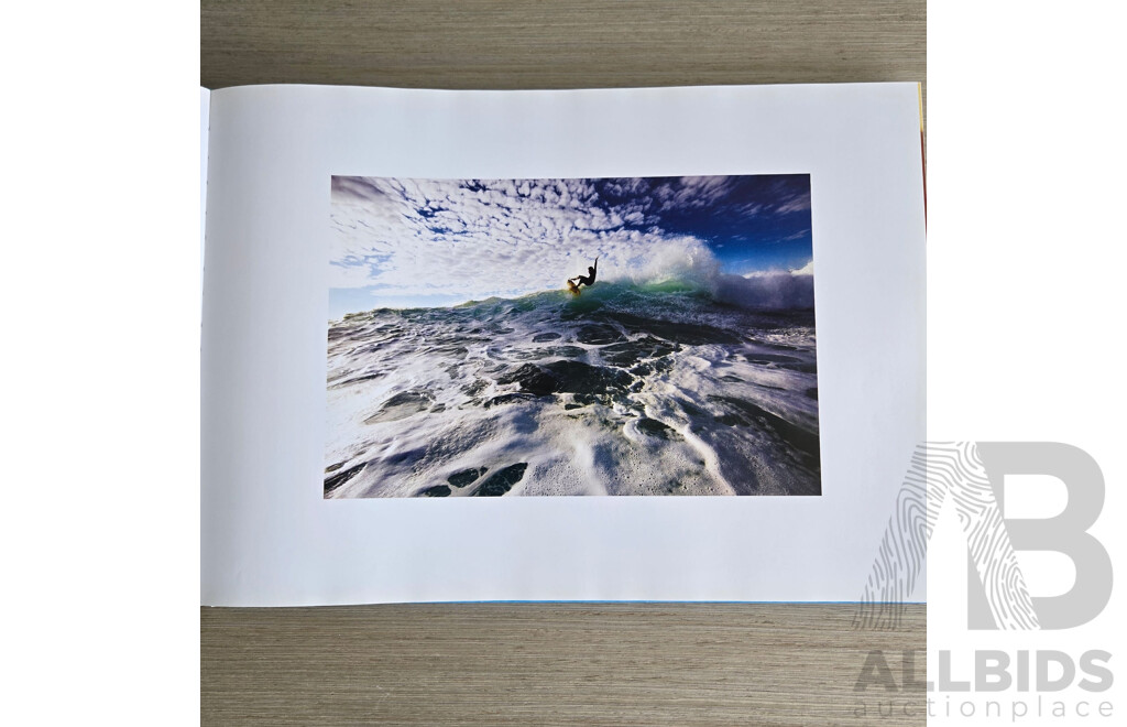 Eugene Tan,  "Icebergs Barrell" by Iconic Bondi Photographer of Aquabumps, Framed Photo