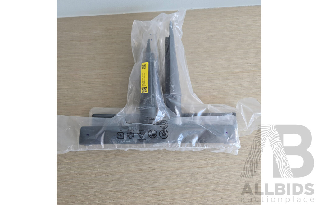 Samsung UA65CU8000W 65-inch Smart TV with Wall Brackets and Unused Stand + Samsung DVD Player, Assorted DVDs, and Telstra Gateway Connection Kit