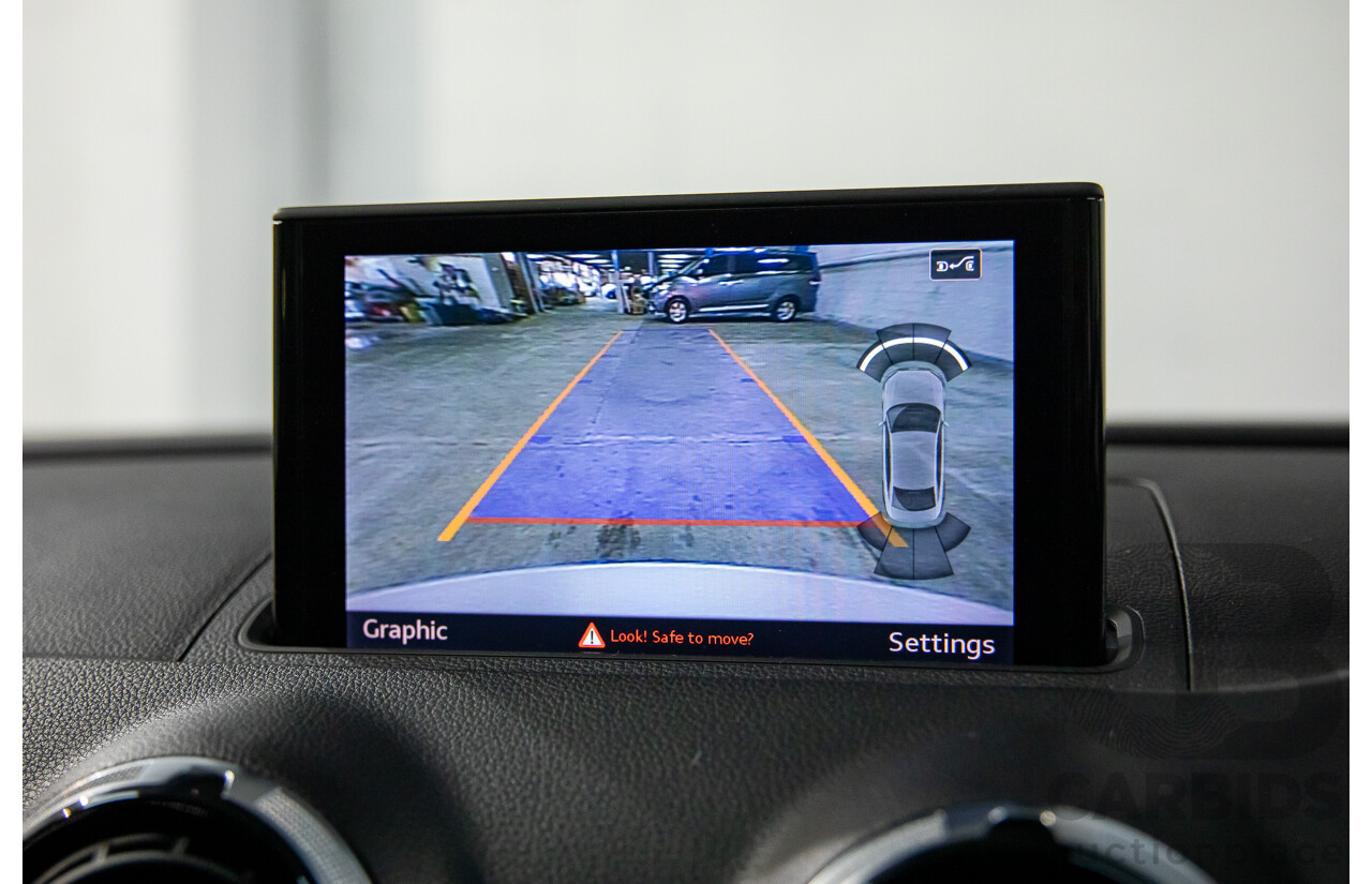 8/2015 Audi S3 2.0 TFSI Quattro 8V MY15 4d Sedan Glacier White Turbo 2.0L