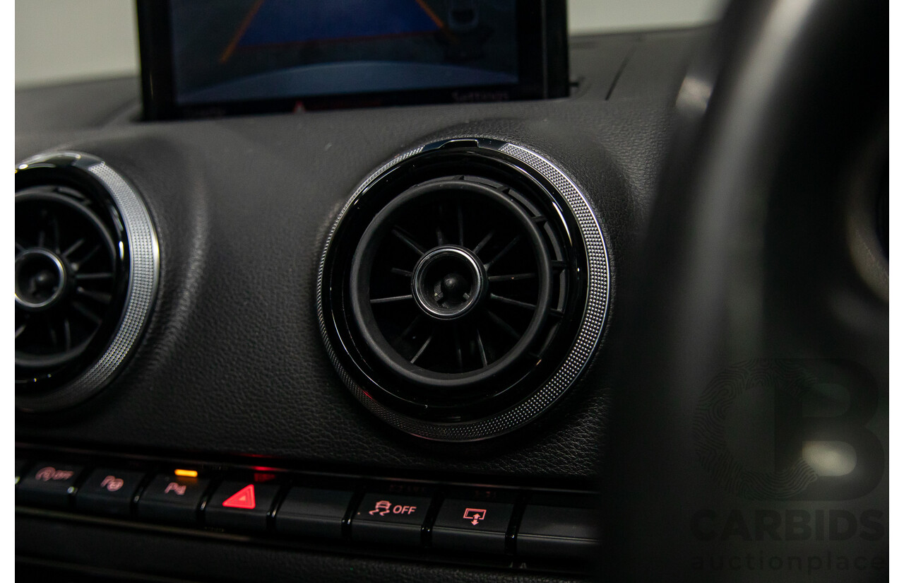 8/2015 Audi S3 2.0 TFSI Quattro 8V MY15 4d Sedan Glacier White Turbo 2.0L