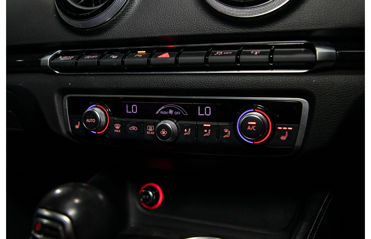 8/2015 Audi S3 2.0 TFSI Quattro 8V MY15 4d Sedan Glacier White Turbo 2.0L