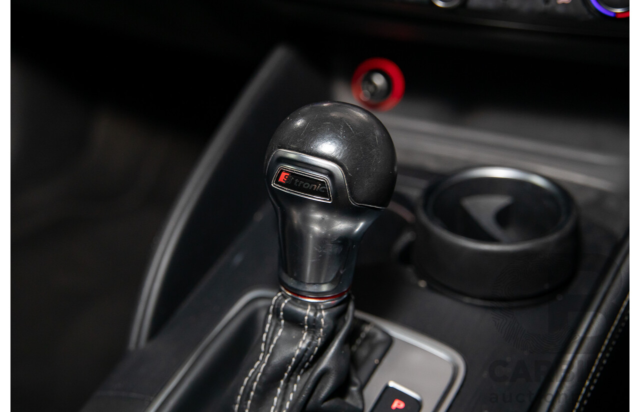 8/2015 Audi S3 2.0 TFSI Quattro 8V MY15 4d Sedan Glacier White Turbo 2.0L