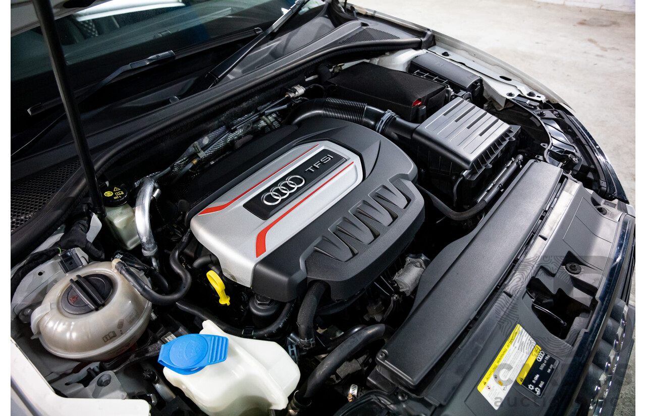 8/2015 Audi S3 2.0 TFSI Quattro 8V MY15 4d Sedan Glacier White Turbo 2.0L
