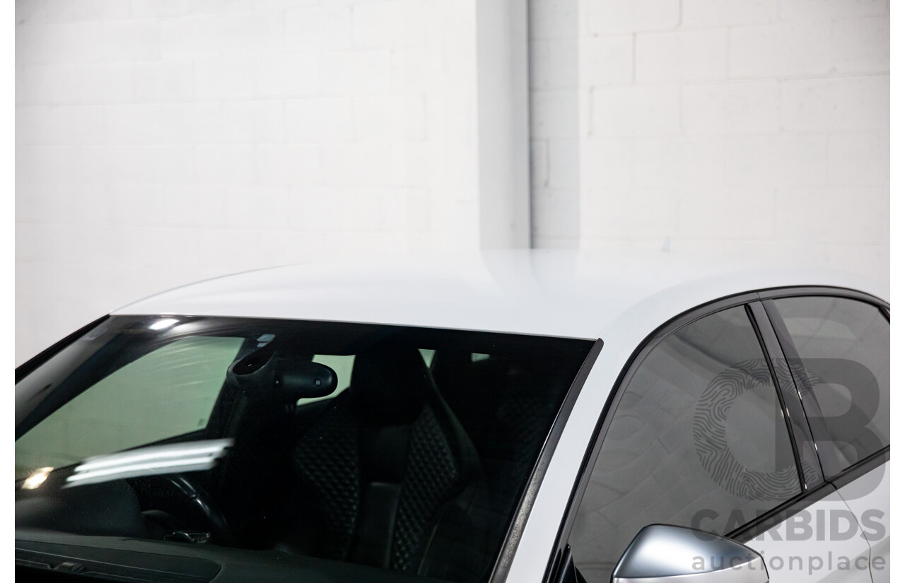 8/2015 Audi S3 2.0 TFSI Quattro 8V MY15 4d Sedan Glacier White Turbo 2.0L