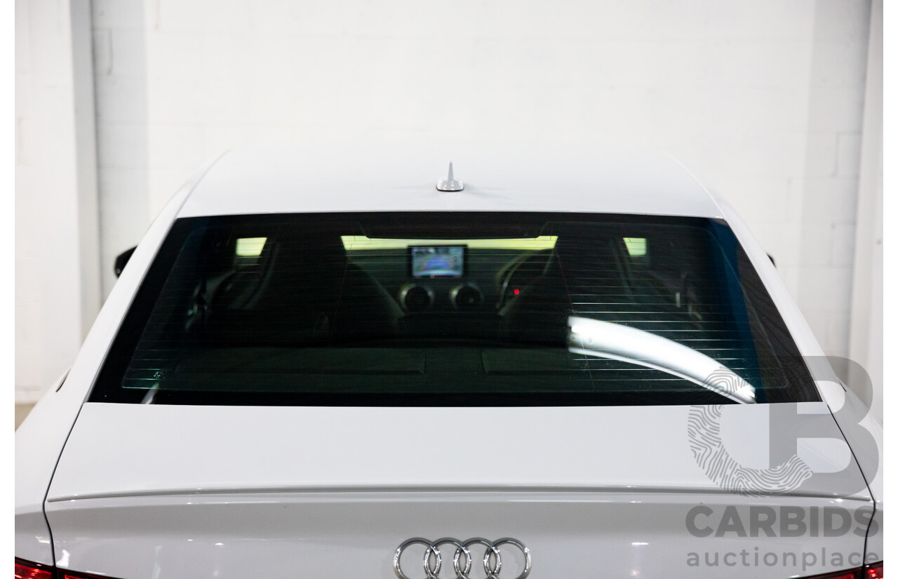 8/2015 Audi S3 2.0 TFSI Quattro 8V MY15 4d Sedan Glacier White Turbo 2.0L