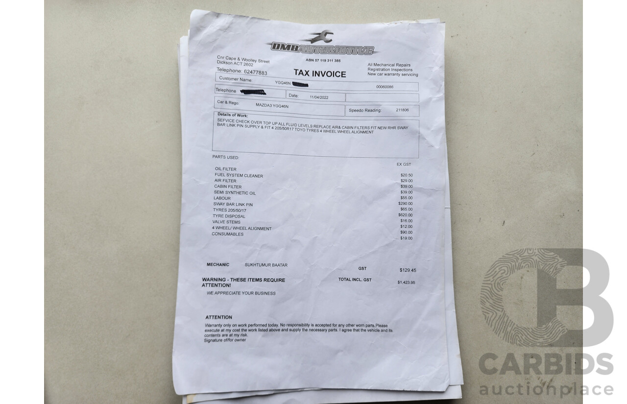 8/2009 Mazda Mazda3 SP25 BL 5d Hatchback Silver 2.5L