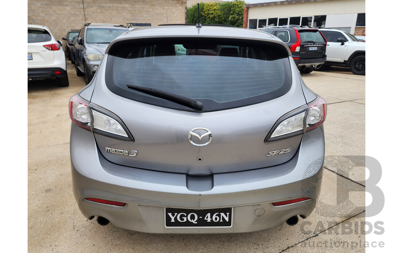 8/2009 Mazda Mazda3 SP25 BL 5d Hatchback Silver 2.5L