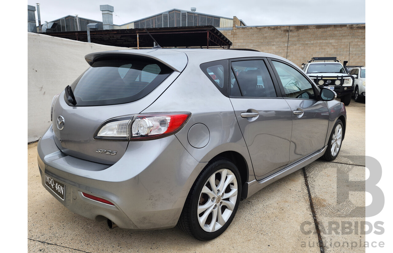 8/2009 Mazda Mazda3 SP25 BL 5d Hatchback Silver 2.5L
