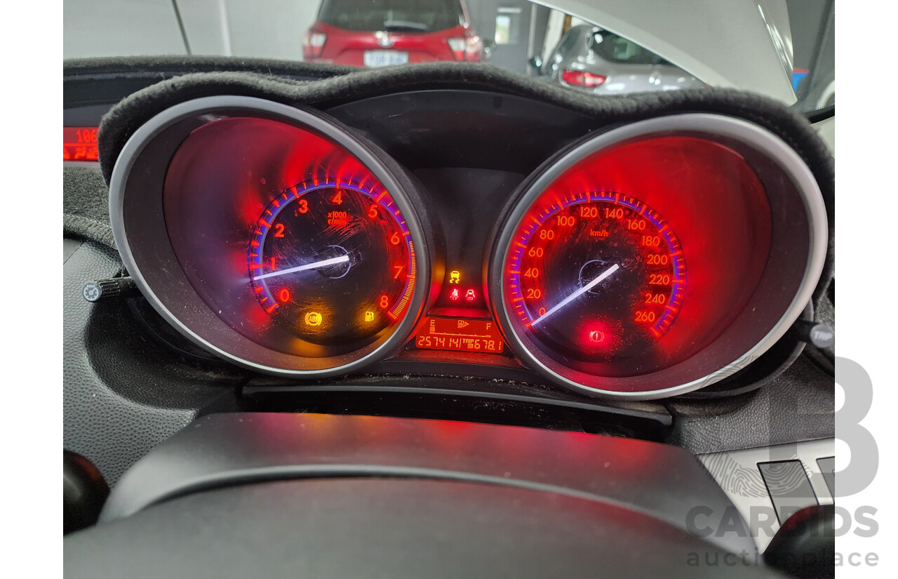 8/2009 Mazda Mazda3 SP25 BL 5d Hatchback Silver 2.5L