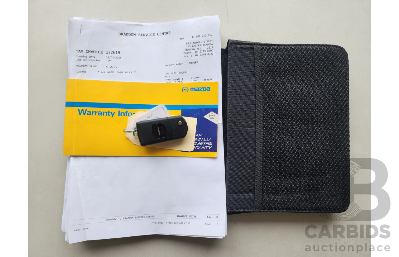 8/2009 Mazda Mazda3 SP25 BL 5d Hatchback Silver 2.5L