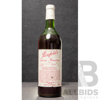 Penfolds Grange Hermitage Bin 95 Vintage 1972