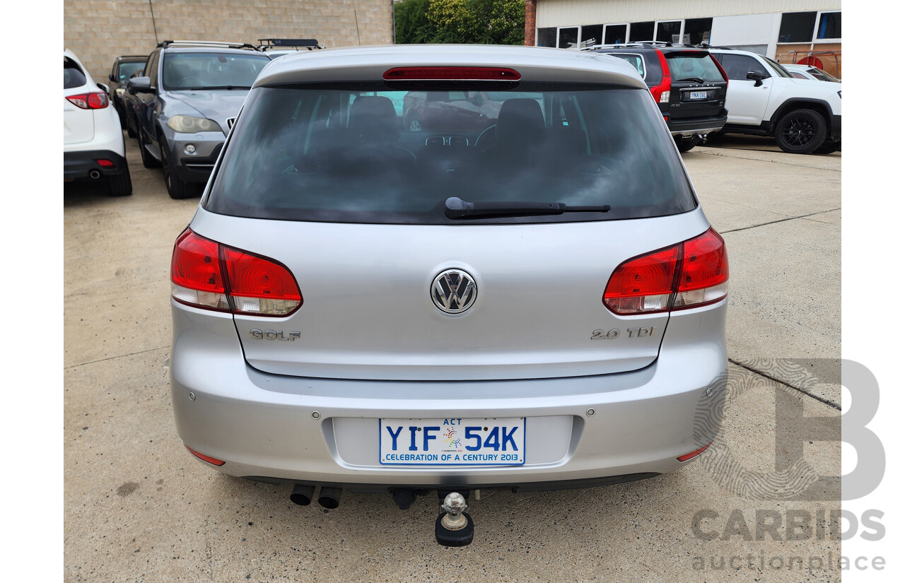3/2009 Volkswagen Golf 2.0 TDI 1K MY09 5d Hatchback Silver 2.0L