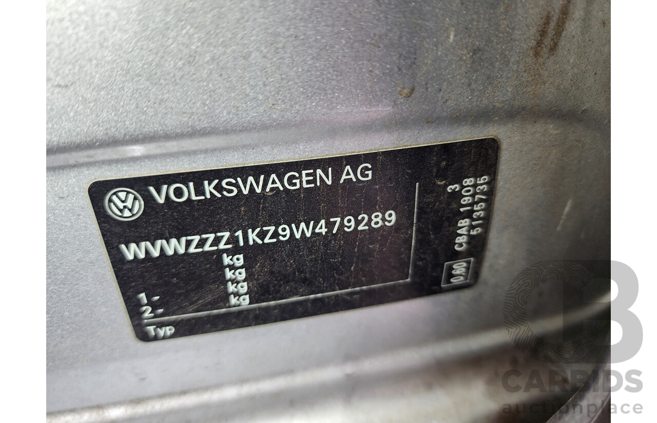 3/2009 Volkswagen Golf 2.0 TDI 1K MY09 5d Hatchback Silver 2.0L