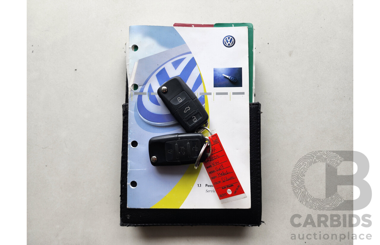 3/2009 Volkswagen Golf 2.0 TDI 1K MY09 5d Hatchback Silver 2.0L