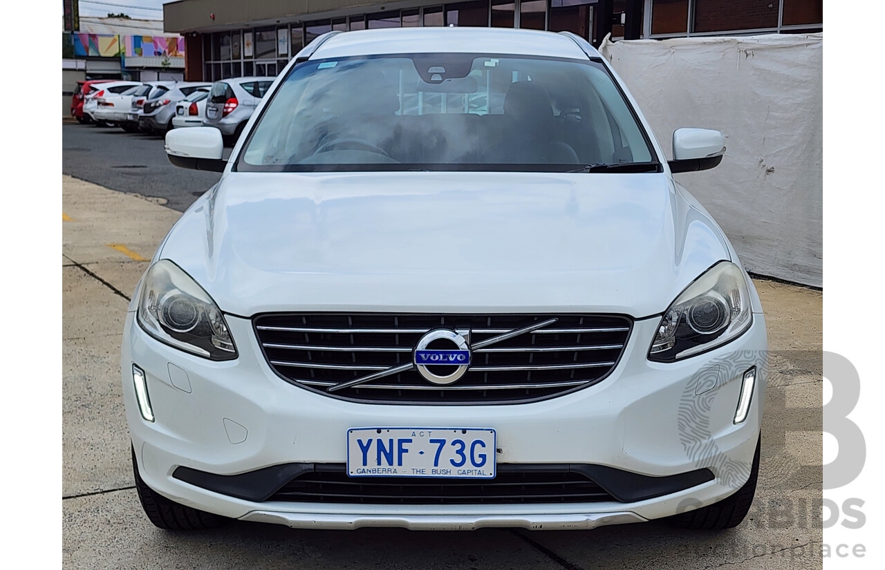 8/2014 Volvo Xc60 D5 Luxury DZ MY14 4d Wagon White 2.4L