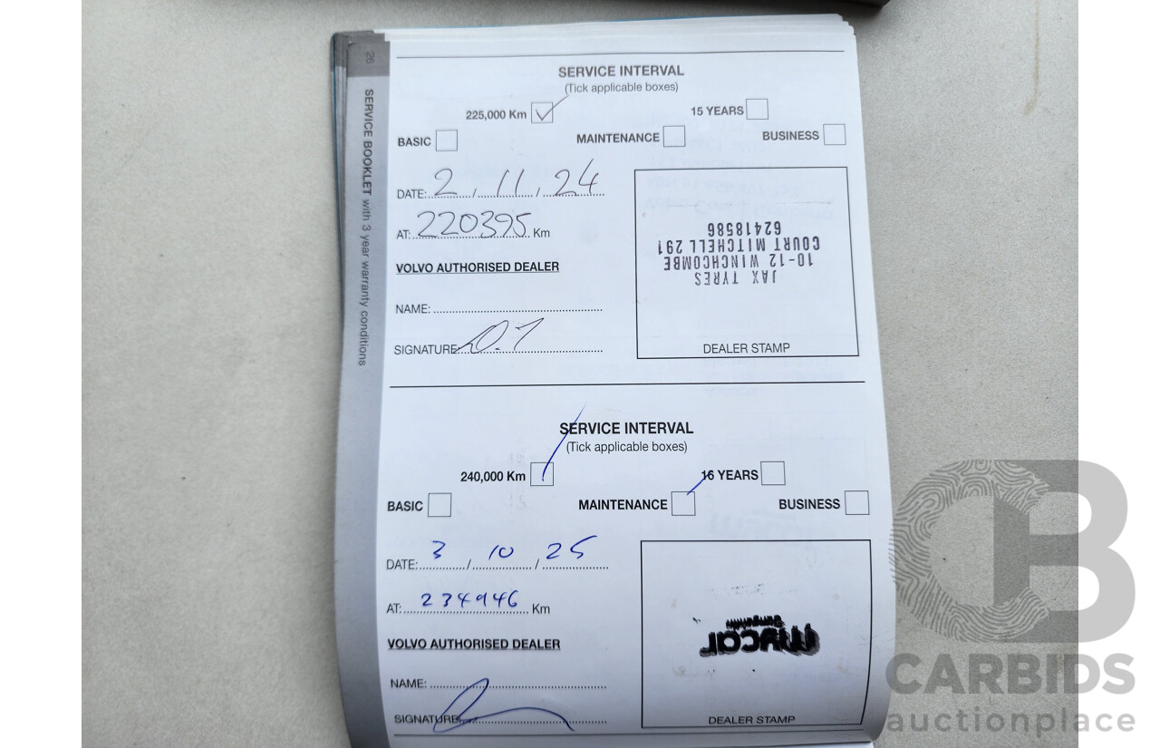 8/2014 Volvo Xc60 D5 Luxury DZ MY14 4d Wagon White 2.4L