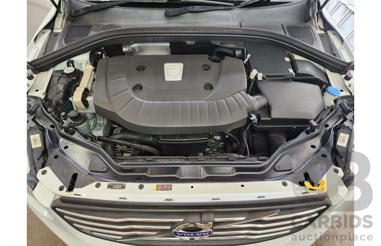 8/2014 Volvo Xc60 D5 Luxury DZ MY14 4d Wagon White 2.4L