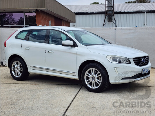 8/2014 Volvo Xc60 D5 Luxury DZ MY14 4d Wagon White 2.4L
