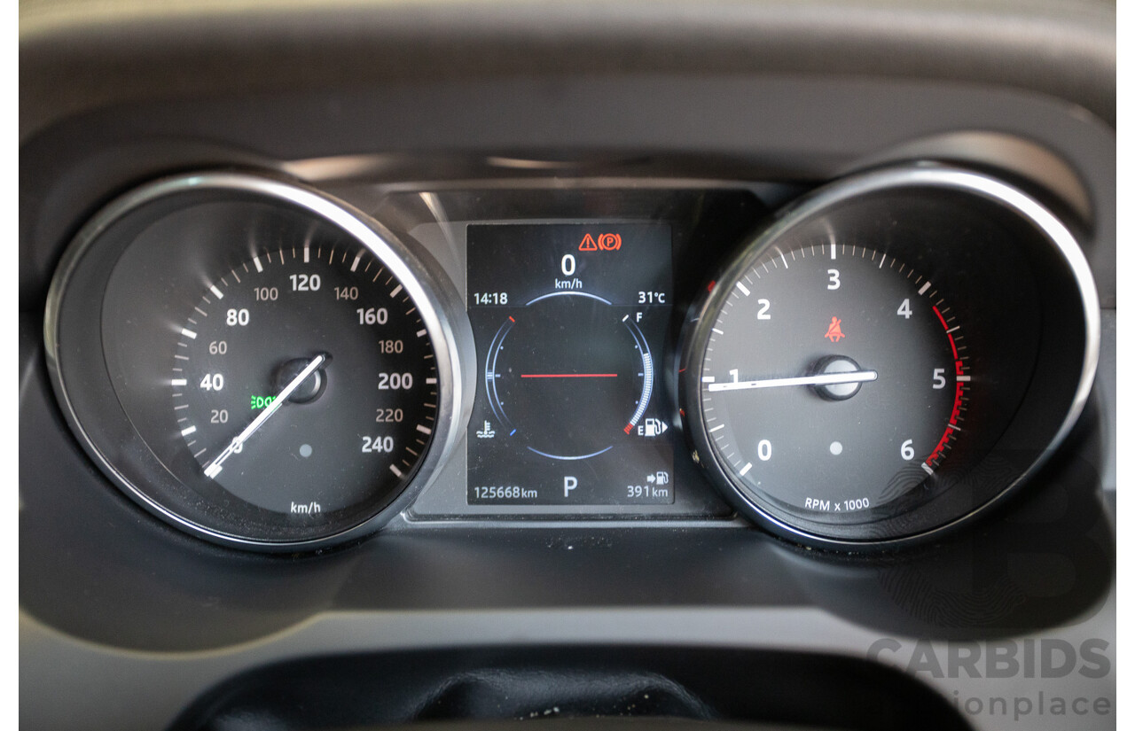 12/2016 Range Rover Evoque TD4 150 SE (AWD) LV MY17 5D Wagon Santorini Black Metallic Turbo Diesel 2.0L