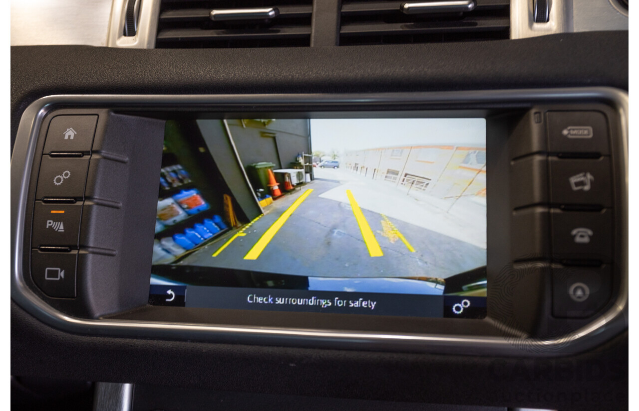 12/2016 Range Rover Evoque TD4 150 SE (AWD) LV MY17 5D Wagon Santorini Black Metallic Turbo Diesel 2.0L