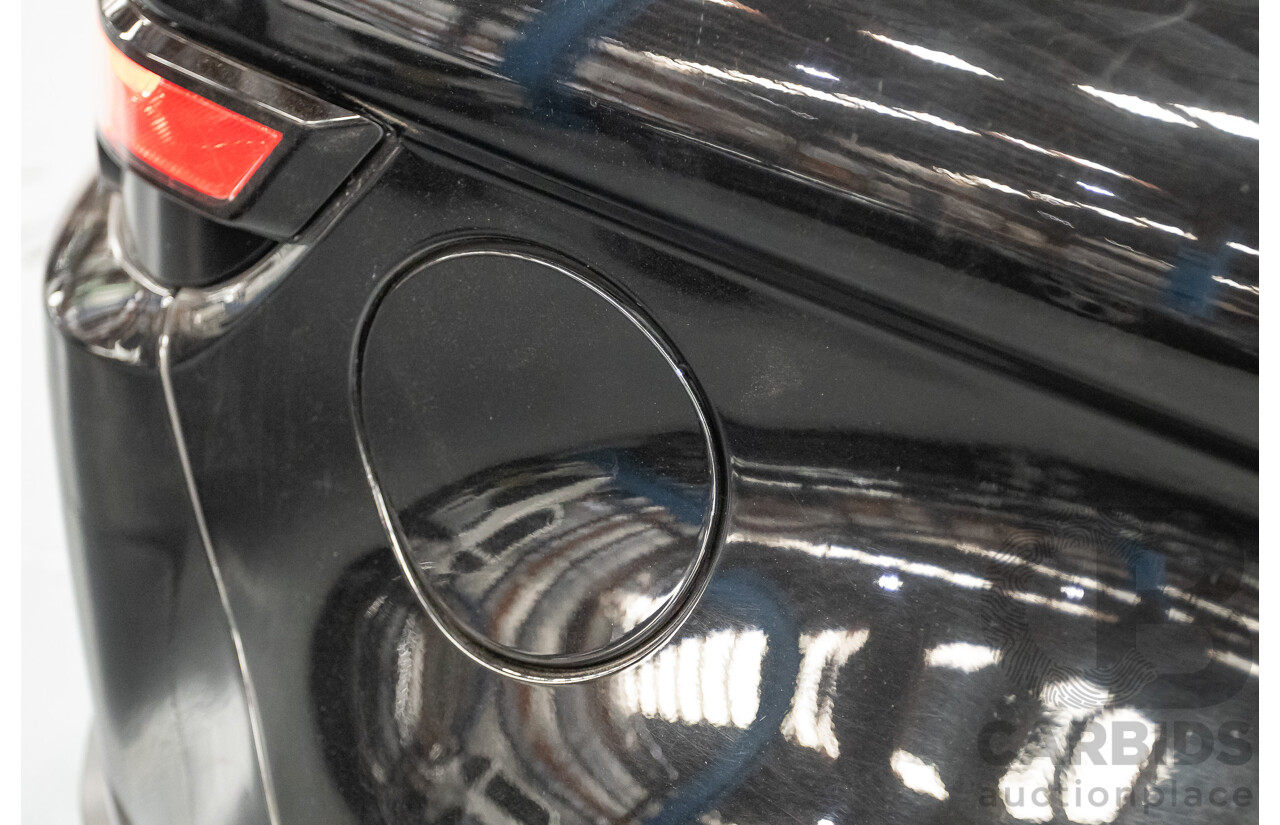 12/2016 Range Rover Evoque TD4 150 SE (AWD) LV MY17 5D Wagon Santorini Black Metallic Turbo Diesel 2.0L